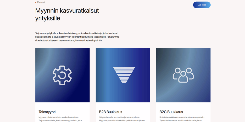 Diilitakuun uusi verkkosivusto keskittyy työnhakuun ja asiakashankintaan