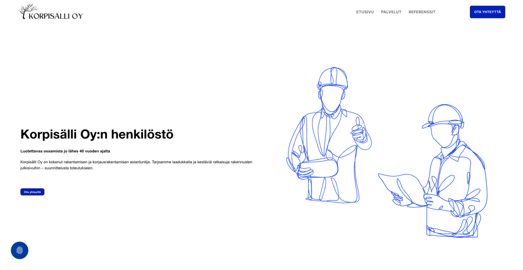 Uudenlainen ulkoasu julkisivurakentaja Korpisällille