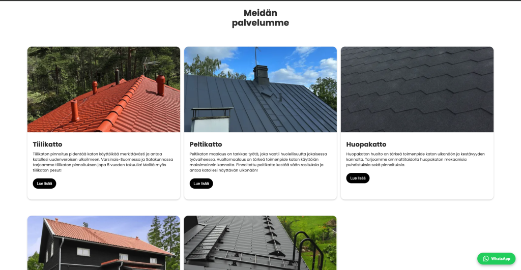 Uuden verkkosivuston avulla lisää liidejä Nordic Surfacelle