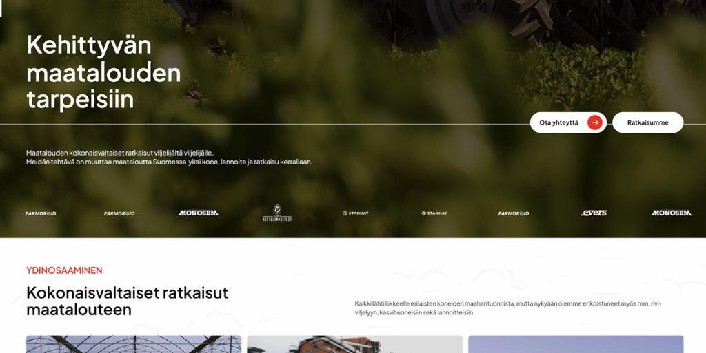 Maatalouden muutoksen aallonharjalla: Cultum