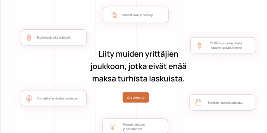 Suomen Verkkoviestintäkeskukselle modernit verkkosivut