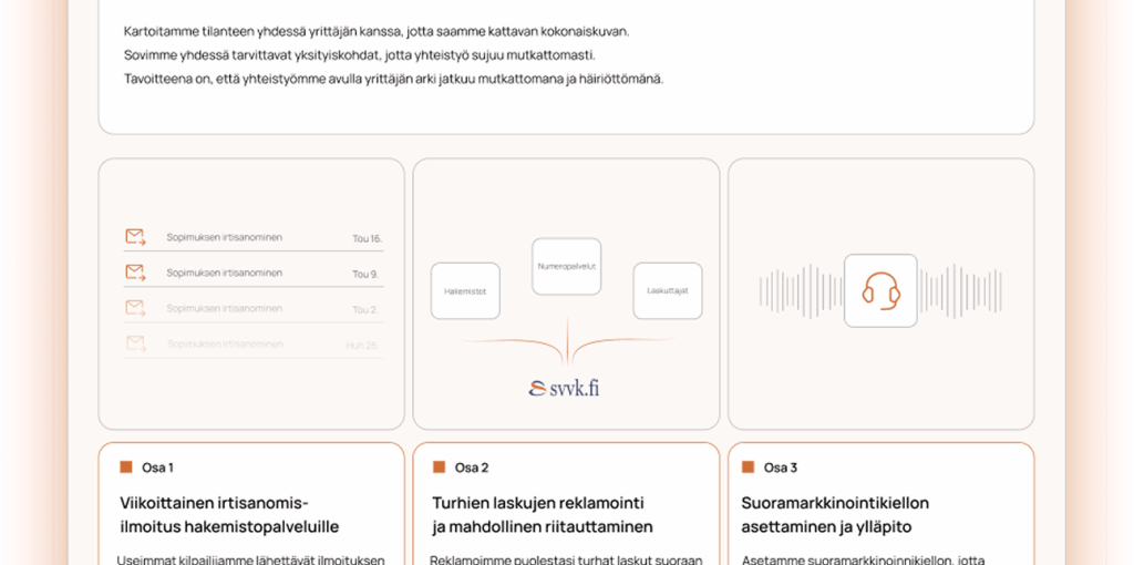 Suomen Verkkoviestintäkeskukselle modernit verkkosivut