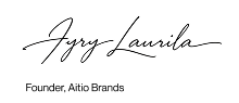 Jyry Laurila — Founder, Aitio Brands